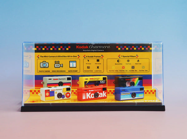 (3.5 Batch Pre-order) KODAK CHARMERA Keychain Digital Camera Blind Box Collection-ETA approx. Early to Mid Nov