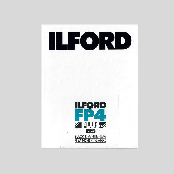 ILFORD FP4 Plus 125 4x5” (25 sheets)