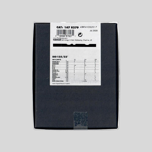 ILFORD FP4 Plus 125 4x5” (25 sheets)