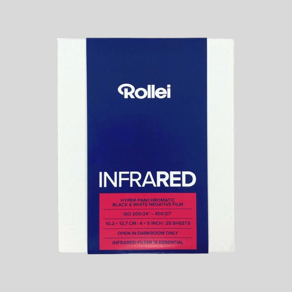 Rollei Infrared 400S 4x5” (25 sheets)