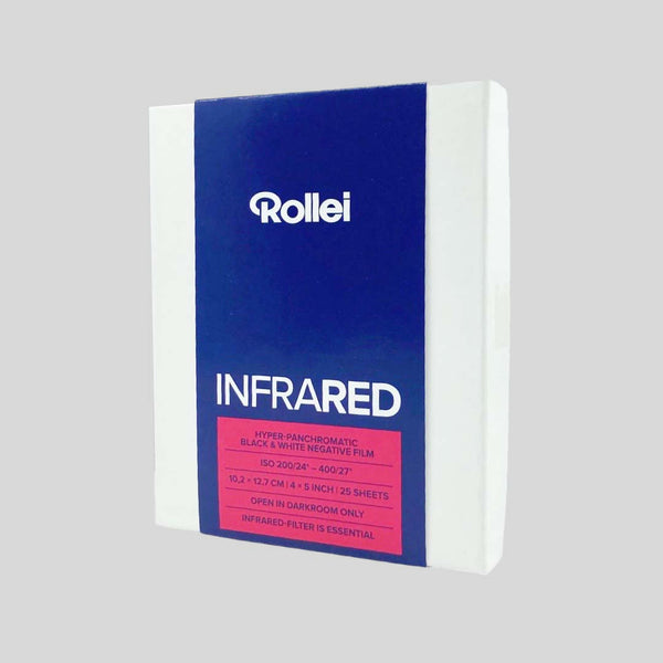 Rollei Infrared 400S 4x5” (25 sheets)