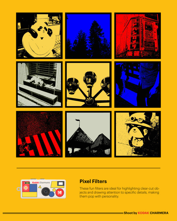 (3.5 Batch Pre-order) KODAK CHARMERA Keychain Digital Camera Blind Box Collection-ETA approx. Early to Mid Nov