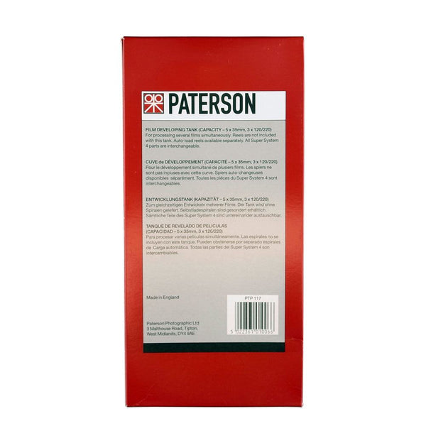 Paterson Super System 4 Universal Developing Tank Multi Reel 5 without reels