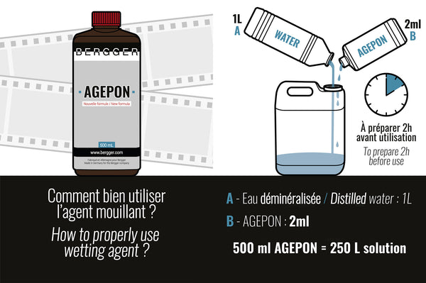 Bergger Agepon Wetting Agent 500ml