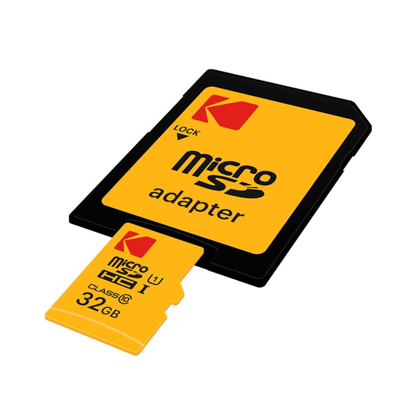 KODAK microSD 32GB Premium Performance (Class 10 UHS-I U1 V10 A1)