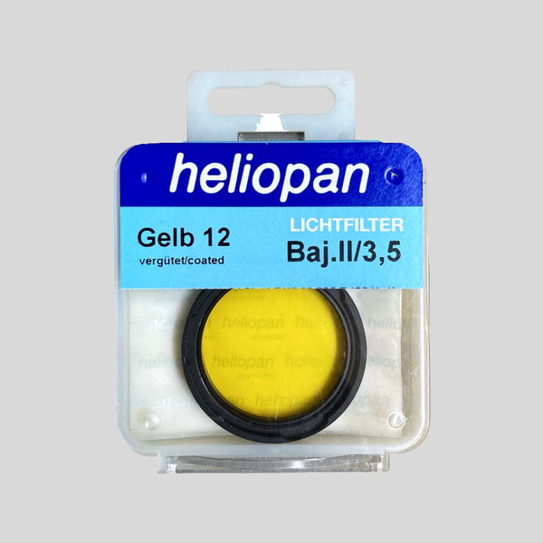 Heliopan Yellow 12 Black and White Filter (Baj.II/3.5)
