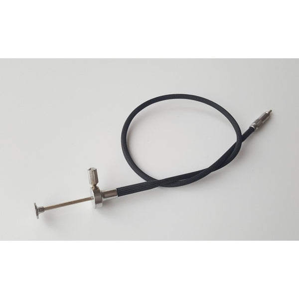 Silvestri Cable release normal black cloth with T-lock (30cm)