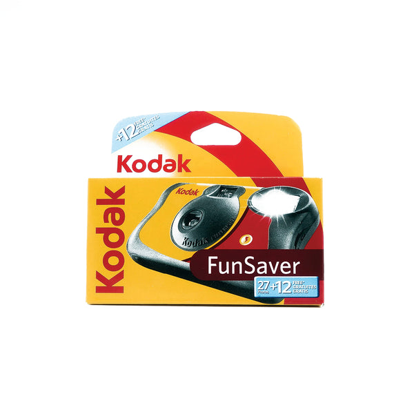 Kodak Fun Saver Flash 35mm Single Use Camera (27+12 exp)