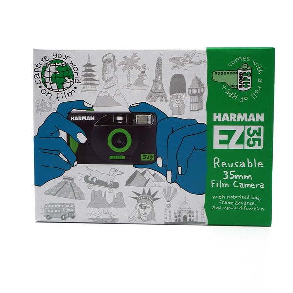 HARMAN EZ-35 Motorised Reusable Camera (with HP5 film)